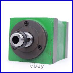 1.5KW BT30 Spindle Unit Drilling Milling Boring Power Head CNC Machine 6000rpm