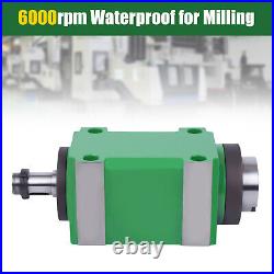 1.5KW BT30 Spindle Unit Drilling Milling Boring Power Head CNC Machine 6000rpm