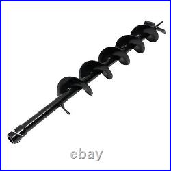 1.6HP 192rpm Powerful Electric Corded Digger Post Hole Auger 2 Drill Bit 1500W