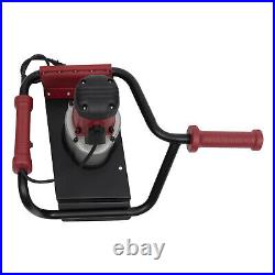 1.6HP 192rpm Powerful Electric Corded Digger Post Hole Auger 2 Drill Bit 1500W