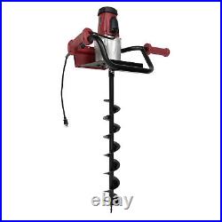 1.6HP 192rpm Powerful Electric Corded Digger Post Hole Auger 2 Drill Bit 1500W