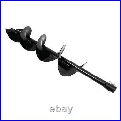 1.6HP 192rpm Powerful Electric Corded Digger Post Hole Auger 2 Drill Bit 1500W