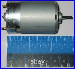 100 X Mabuchi 555 12V DC Motor Printer / Drill / Robot 3.17 mm Shaft Dia