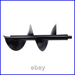 11 Bit Post Hole Digger Gas Powered 63cc 3hp Hand Push Earth Auger Ground Drill