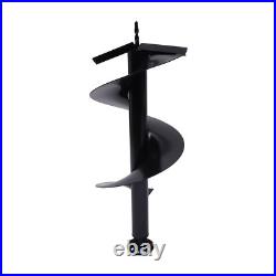 11 Bit Post Hole Digger Gas Powered 63cc 3hp Hand Push Earth Auger Ground Drill