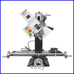 1100W TECHTONGDA Brushless Motor Milling and Drilling Machine 110V DIY Lathe