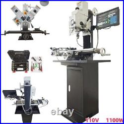 1100W Vertical Brushless Multi-function Drilling&Milling Machine Precision 110V