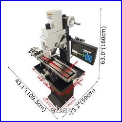 1100W Vertical Brushless Multi-function Drilling&Milling Machine Precision 110V