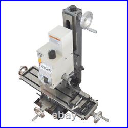 110V Micro Horizontal Drilling & Milling Lathe 1100W Brushless Motor Max 2250rpm