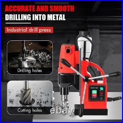 1300W 110V 810 RPM 40 Dual Track Magnet Drill Press For Industrial and Home De