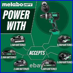 18V MultiVolt Cordless Brushless 1/2 Hammer Drill Tool Only Metabo HPT DV18DCQ4