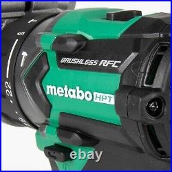 18V MultiVolt Cordless Brushless 1/2 Hammer Drill Tool Only Metabo HPT DV18DCQ4