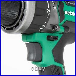 18V MultiVolt Cordless Brushless 1/2 Hammer Drill Tool Only Metabo HPT DV18DCQ4