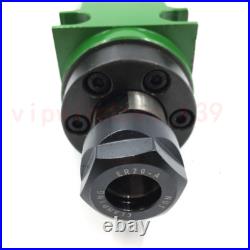 1HP ER20 Spindle Motor Unit 3000-8000rpm Power Head CNC Drilling Milling Machine