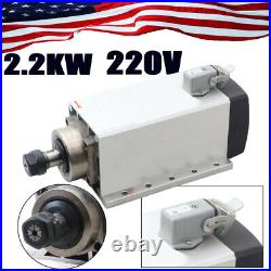 220V Spindle Motor Mechanical CNC Power Drilling Milling Head 18000rpm 2.2KW