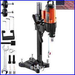 2500W 750RPM Diamond Core Drill Machine Concrete Rig Casters Electric Drilling M