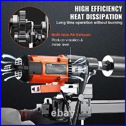 2500W 750RPM Diamond Core Drill Machine Concrete Rig Casters Electric Drilling M