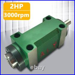 3000 rpm CNC MT2 Power Head Spindle Motor Drilling Milling Tapping Spindle Unit
