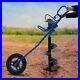 3HP Post Hole Digger Gas-Powered Earth Auger Borer Ground Drill Wheelbarrow Yard