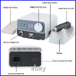 50W Dental Electric Micromotor 50000rpm Brushless Grinding Machine Nail Drill