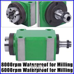 6000 / 8000rpm BT30 Spindle Unit CNC Drilling Milling Power Head Waterproof US