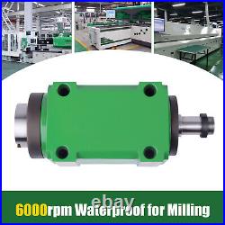 6000RPM/8000rpm BT30 Spindle Unit CNC Drilling Milling Power Head Waterproof