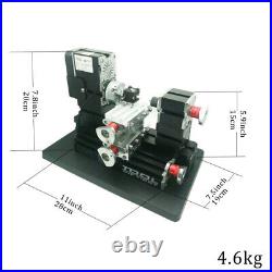 60W 12000r/m Metal Rotating Metalworking Lathe Motor DIY Tools Drilling Machine