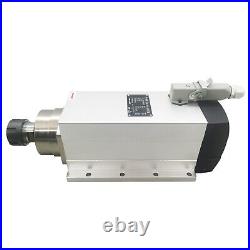 6KW Square Air Cooled Spindle Motor CNC Milling Machine 18000rpm 220V ER32