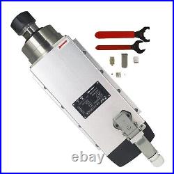 6KW Square Air Cooled Spindle Motor CNC Milling Machine 18000rpm 220V ER32