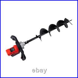 750W Electric Post-Hole Digging Machine Digging Tool+Drill Bit 150mm 0-260rpm US