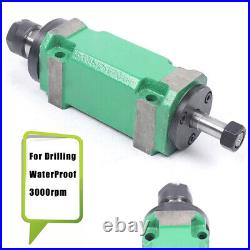 750W Mechanical ER20 Power Head Boring Milling Drilling Spindle Unit 3000rpm