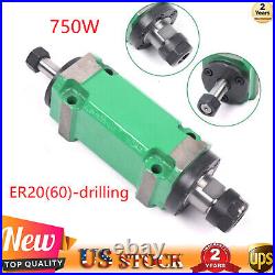 750W Spindle Unit Power Head for CNC Milling Machine 3000 rpm Waterproof USA