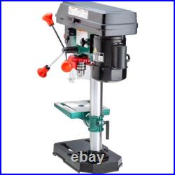 8 In. 5 Speed Benchtop Drill Press with 1/16 In. 1/12 In. Chuck Woodworking Tool
