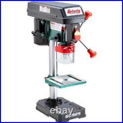 8 In. 5 Speed Benchtop Drill Press with 1/16 In. 1/12 In. Chuck Woodworking Tool