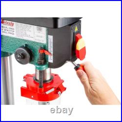 8 In. 5 Speed Benchtop Drill Press with 1/16 In. 1/12 In. Chuck Woodworking Tool