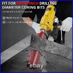 8'' Wet & Dry Diamond Core Drill Machine Concrete Core Drill Rig 2500W 750RPM