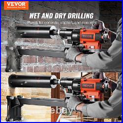 8inch Wet&Dry Diamond Core Drill Machine Concrete Core Drill Rig 2500W 750RPM