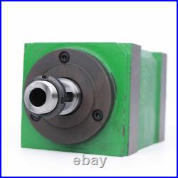 BT30 5-Bearing 6000 rpm CNC Drilling Power Head Milling Spindle Unit Waterproof