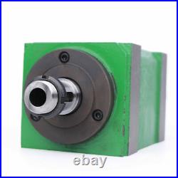 BT30 5-Bearing 6000 rpm CNC Drilling Power Head Milling Spindle Unit Waterproof