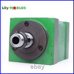 BT30 5-Bearing 6000 rpm CNC Drilling Power Head Milling Spindle Unit Waterproof