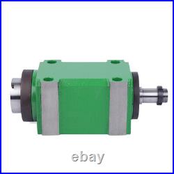 BT30 5 Bearing CNC Drilling Power Head Milling Spindle Unit Waterproof 2HP