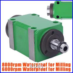 BT30 Power Head 1500W 49mm Spindle 8000RPM for Mechanical Milling Drilling Tool