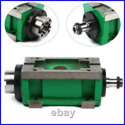 BT40 5-Bearing 3000 rpm CNC Drilling Power Head Milling Spindle Unit Waterproof