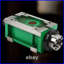 BT40 5-Bearing 3000 rpm CNC Drilling Power Head Milling Spindle Unit Waterproof