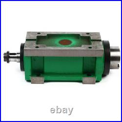 BT40 5-Bearing 3000 rpm CNC Drilling Power Head Milling Spindle Unit Waterproof