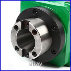 BT40 5-Bearing 3000 rpm CNC Drilling Power Head Milling Spindle Unit Waterproof