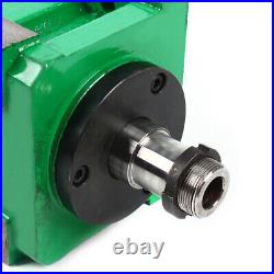 BT40 Power Head Spindle Motor Drilling Milling Tapping Spindle Unit 3000RPM CNC
