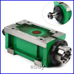 BT40 Spindle Unit Power Milling Head CNC Drilling Power Waterproof Unit 3000rpm