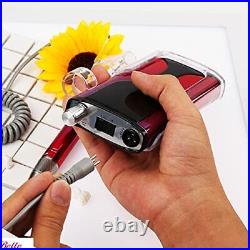 Belle Professional Nail Drill 35000 rpm Cordless Rechargeable Nail Drill