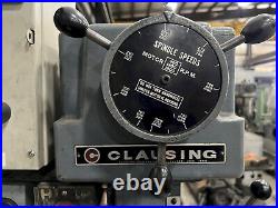 Clausing Drill Press, Model 2276, 150-2000 Rpm, 1.5 HP Motor